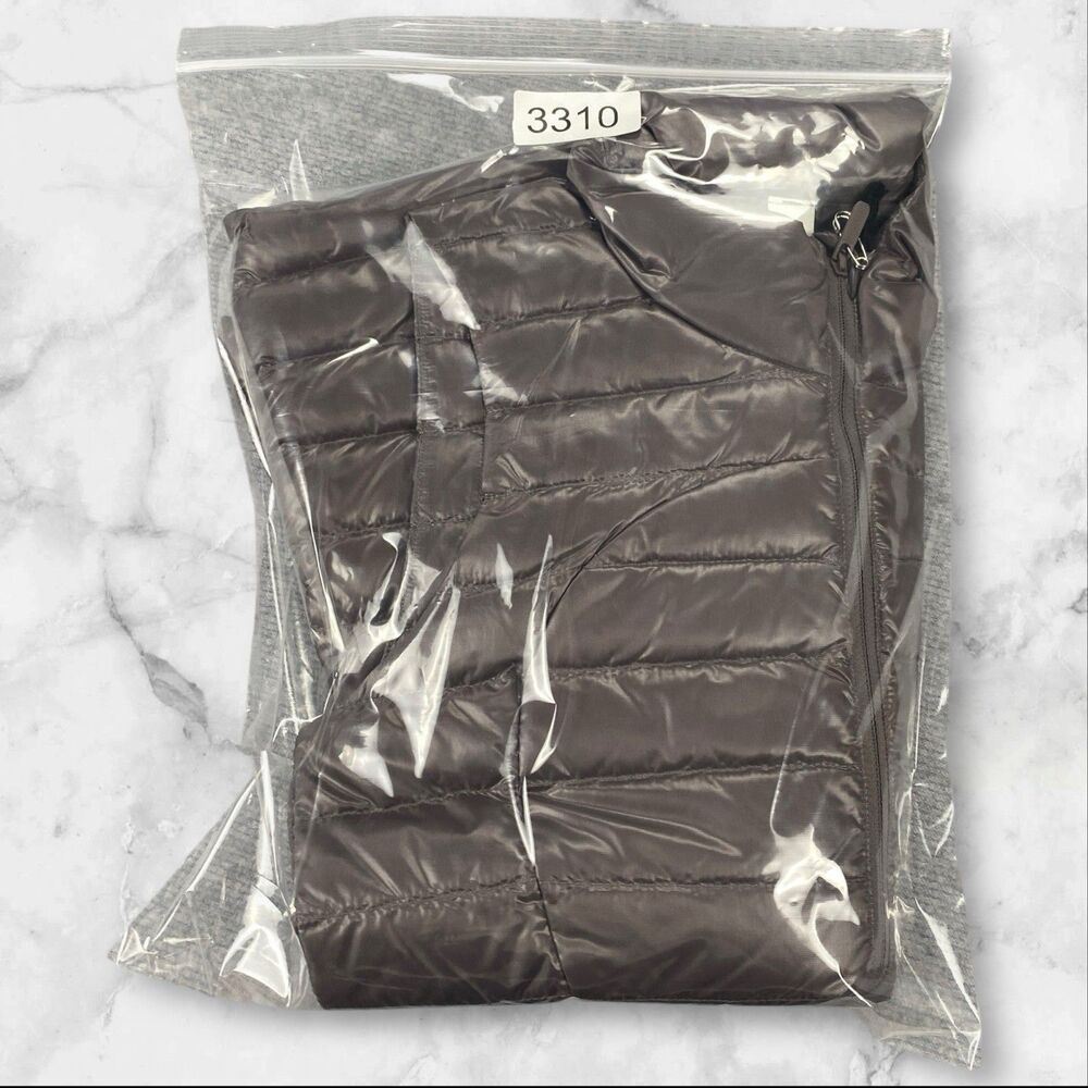 Lululemon Pack It Goose Down Vest Shine Lunar Rock Women's 2 NWT - Picture 10 of 16
